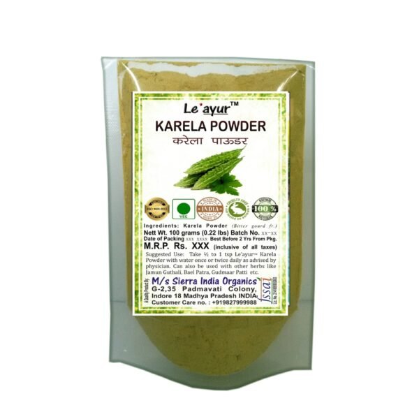 Karela or Bitter Gourd Powder 100 grams X 2 units