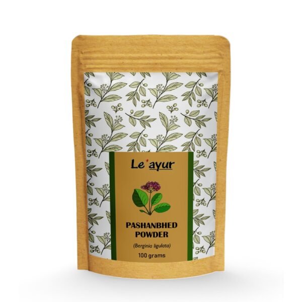 Pashanbhed (Bergenia ligulata rt.) Root Powder 100 grams x 2 units